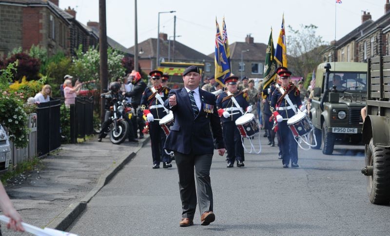 Other image for Armed Forces Day marches into town